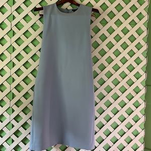 Theory dress - size 6 - pale blue - waist detailing